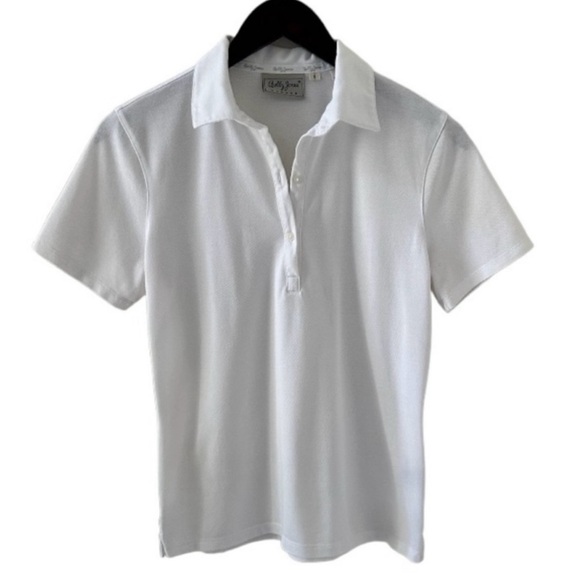 Bobby Jones White Short Sleeve Polo Shirt Size Small - Picture 7 of 7